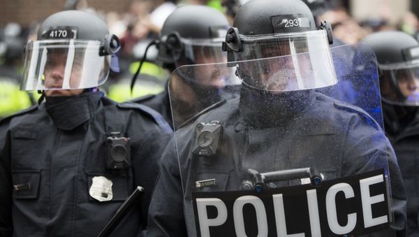 Police officers, Washington, DC. - Sputnik International