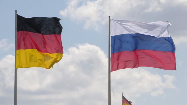 Flags of Germany and Russia. (File) - Sputnik International