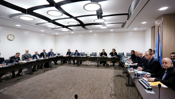 Intra-Syria peace talks with UN Special Envoy for Syria at the Palais des Nations in Geneva (File) - Sputnik International