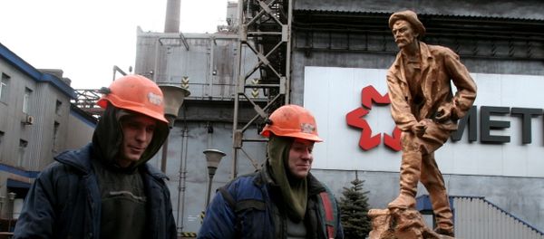 Yenakiieve Iron and Steel Works Yenakiieve Iron and Steel Works - Sputnik International
