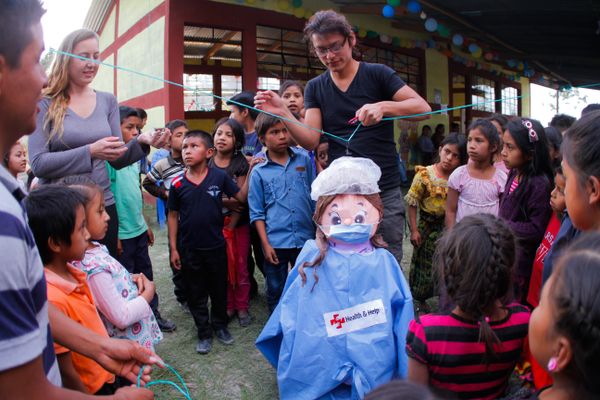 Russian volunteers of the Health&Help charity program opened the doors of their clinic to more than 15,000 residents of the village and nearby settlements of the Central American country of Guatemala. Russian volunteers of the Health&Help charity program opened the doors of their clinic to more than 15,000 residents of the village and nearby settlements of the Central American country of Guatemala. - Sputnik International