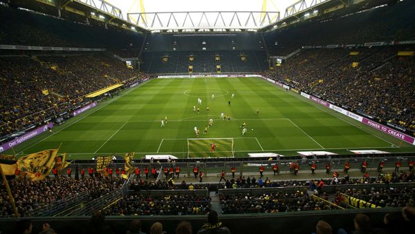 Football Soccer - Borussia Dortmund v VFL Wolfsburg - German Bundesliga - Signal Iduna Park stadium, Germany - 18/02/17 - Sputnik International