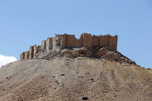 View of Fakhr-al-Din al-Ma'ani Castle, known as Palmyra citadel, on a hilltop in the ancient city of Palmyra (File) View of Fakhr-al-Din al-Ma'ani Castle, known as Palmyra citadel, on a hilltop in the ancient city of Palmyra (File) - Sputnik International