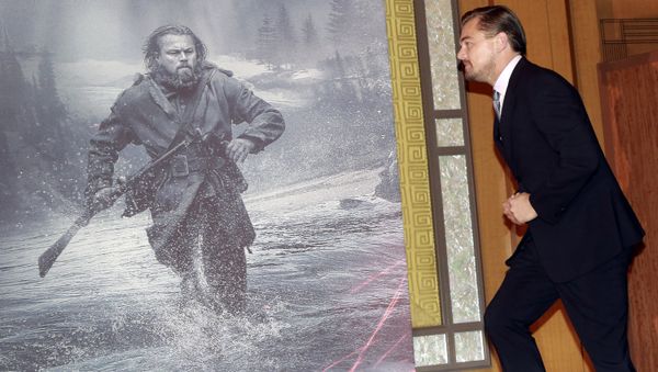 Actor Leonardo DiCaprio walks in the stage during a news conference of the movie “The Revenant” in Tokyo, Wednesday, March 23, 2016 Actor Leonardo DiCaprio walks in the stage during a news conference of the movie “The Revenant” in Tokyo, Wednesday, March 23, 2016 - Sputnik International