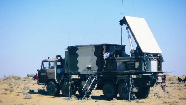 A model of the Weapon Locating Radar being developed by India for the counter- battery role A model of the Weapon Locating Radar being developed by India for the counter- battery role - Sputnik International