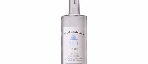 Georgian Bay Gin, a product from the same distillery that produced the recalled Georgian Bay Vodka. - Sputnik International