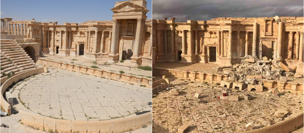 Palmyra: Before and After Palmyra: Before and After - Sputnik International