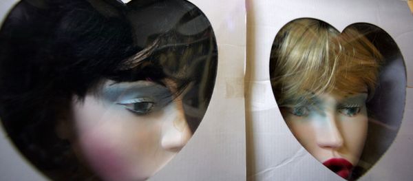View of the heads which completed the making of latex-made adult dolls ready for shipment on an assembly line of the Domax company in Courcelles les lens, Northern France View of the heads which completed the making of latex-made adult dolls ready for shipment on an assembly line of the Domax company in Courcelles les lens, Northern France - Sputnik International