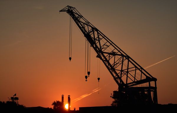 A view of the Severnaya Verf shipyard at dawn in St. Petersburg. (File) A view of the Severnaya Verf shipyard at dawn in St. Petersburg. (File) - Sputnik International