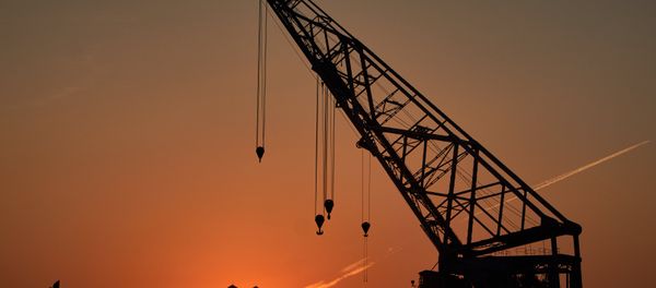 A view of the Severnaya Verf shipyard at dawn in St. Petersburg. (File) A view of the Severnaya Verf shipyard at dawn in St. Petersburg. (File) - Sputnik International