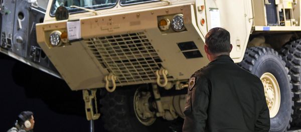 A Terminal High Altitude Area Defense (THAAD) interceptor arrives at Osan Air Base in Pyeongtaek, South Korea, in this handout picture provided by the United States Forces Korea (USFK) and released by Yonhap on March 7, 2017. Picture taken on March 6, 2017 A Terminal High Altitude Area Defense (THAAD) interceptor arrives at Osan Air Base in Pyeongtaek, South Korea, in this handout picture provided by the United States Forces Korea (USFK) and released by Yonhap on March 7, 2017. Picture taken on March 6, 2017 - Sputnik International