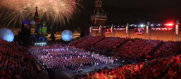 2016 Spasskaya Tower International Military Music Festival closes in Moscow - Sputnik International