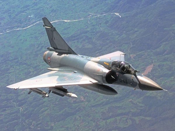 A French Air Force Mirage 2000C A French Air Force Mirage 2000C - Sputnik International