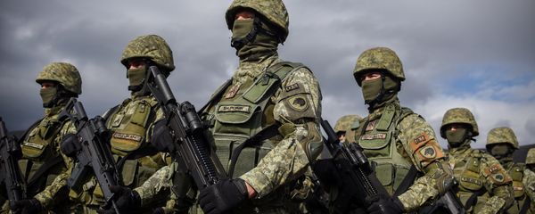 Members of the Kosovo Security Force take part in a field exercise in the village of Nashec near the town of Prizren on October 27, 2016 - Sputnik International