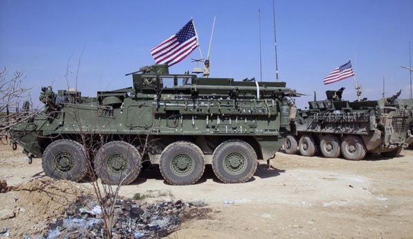 This Tuesday, March 7, 2017 frame grab from video provided by Arab 24 network, shows U.S. forces take up positions on the outskirts of the Syrian town, Manbij, a flashpoint between Turkish troops and allied Syrian fighters and U.S.-backed Kurdish fighters, in al-Asaliyah village, Aleppo province, Syria This Tuesday, March 7, 2017 frame grab from video provided by Arab 24 network, shows U.S. forces take up positions on the outskirts of the Syrian town, Manbij, a flashpoint between Turkish troops and allied Syrian fighters and U.S.-backed Kurdish fighters, in al-Asaliyah village, Aleppo province, Syria - Sputnik International