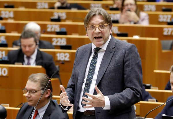 The European Union's chief Brexit negotiator Guy Verhofstadt addresses the European Parliament after European Commission President Jean-Claude Juncker presented a white paper in Brussels. - Sputnik International