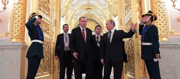 President Vladimir Putin takes part in Russian-Turkish Cooperation Council meeting - Sputnik International