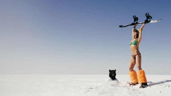 Meanwhile in Russia: Bikini Party at Frozen Lake Baikal - Sputnik International