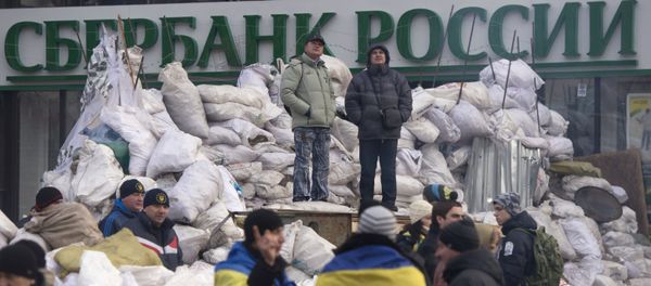 Supporters of pro-EU integration hold Dignity Day rally on Kiev's Maidan Nezalezhnosti Supporters of pro-EU integration hold Dignity Day rally on Kiev's Maidan Nezalezhnosti - Sputnik International
