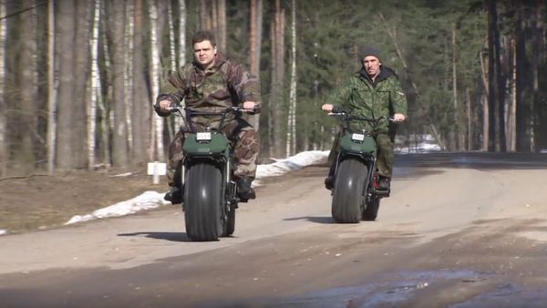 Russian Mini Off-Road Fat Tire Motorbike - Sputnik International