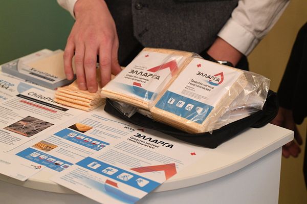 Nanopowder dressing for the rapid closure of wounds, created in Zelenograd Nanopowder dressing for the rapid closure of wounds, created in Zelenograd - Sputnik International