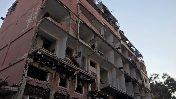 Buildings destroyed during combat activities in the residential part of Ancient Palmyra in Homs Governorate, Syria Buildings destroyed during combat activities in the residential part of Ancient Palmyra in Homs Governorate, Syria - Sputnik International