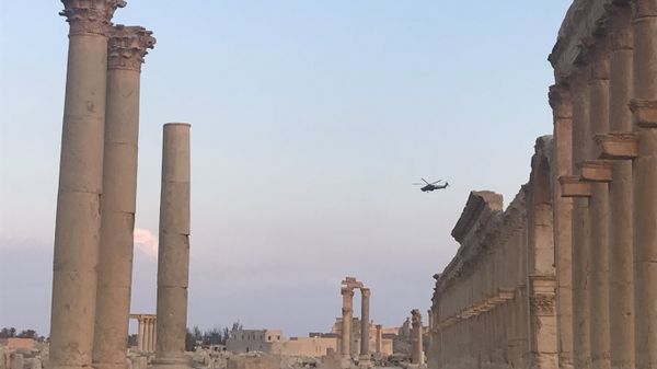 The historical architectural complex of Ancient Palmyra in Homs Governorate, Syria - Sputnik International