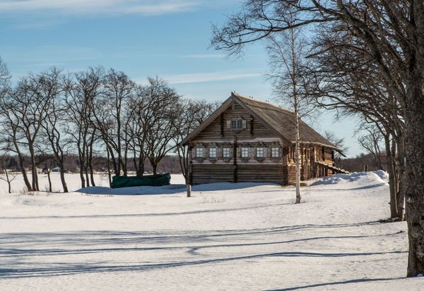 Sergeyev house, built in the village of Logmoruchey, in Kizhi. - Sputnik International