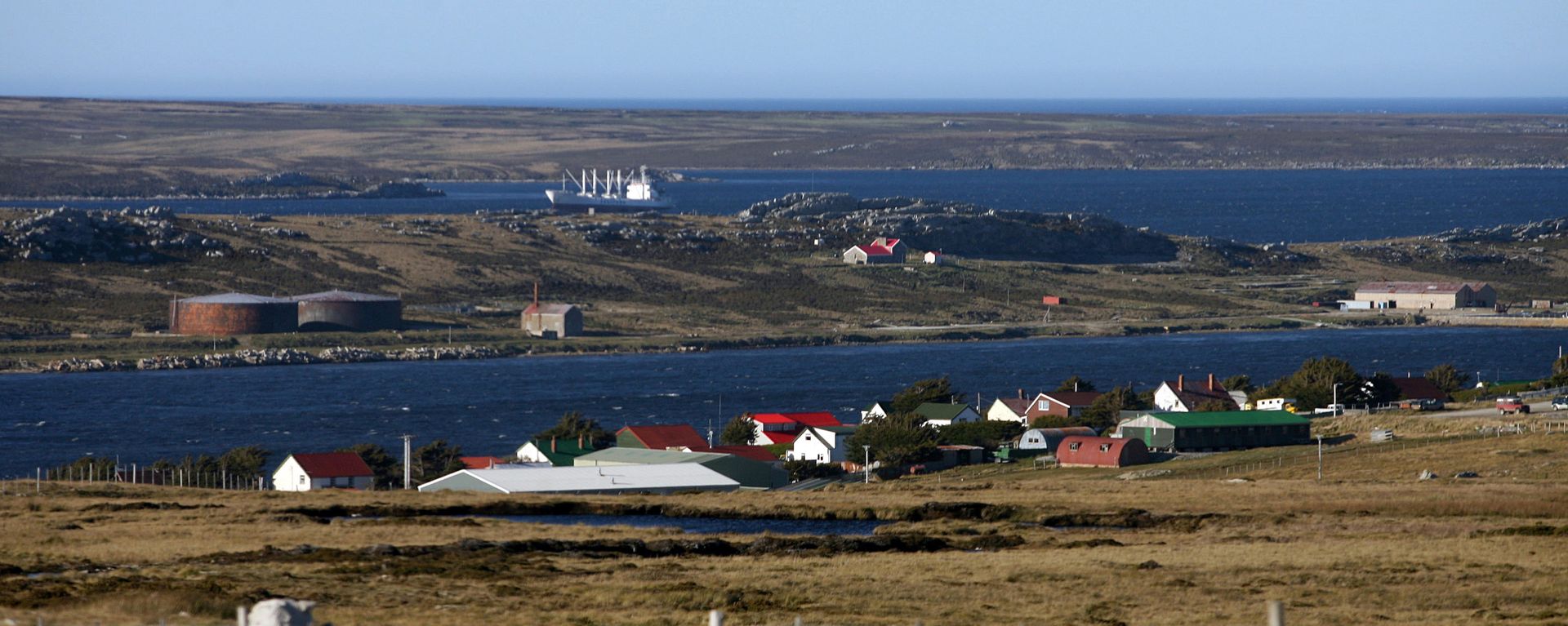 View of Stanley from the route to Mount Pleasant, Falklands. (File) - Sputnik International, 1920, 14.06.2022