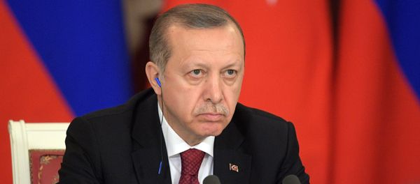 Turkish President Recep Tayyip Erdogan at the ceremony of signing documents after the sixth meeting of the Russia-Turkey High-Level Cooperation Council - Sputnik International