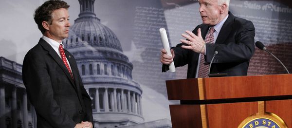 John McCain and Rand Paul John McCain and Rand Paul - Sputnik International