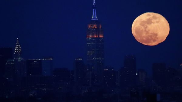 Полнолуние в Нью-Йорке  - Sputnik International