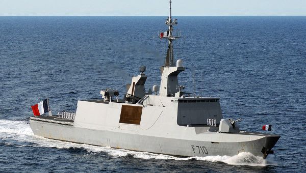 French frigate La Fayette (F-710) - Sputnik International