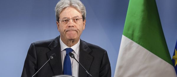 Italian Prime Minister Paolo Gentiloni listens to questions during a media conference at the end of an EU summit in Brussels on Friday, March 10, 2017 Italian Prime Minister Paolo Gentiloni listens to questions during a media conference at the end of an EU summit in Brussels on Friday, March 10, 2017 - Sputnik International