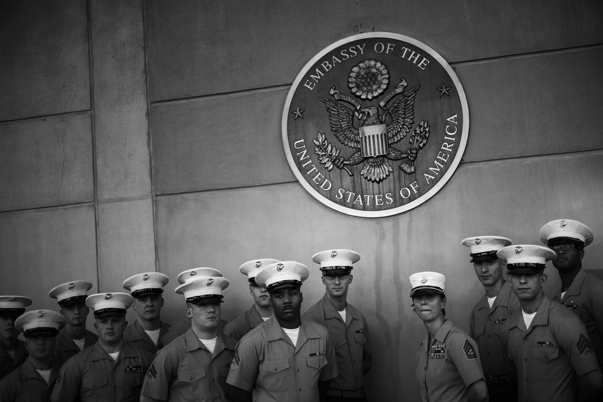 US Marines in the US embassy in Baghdad, Iraq, file photo US Marines in the US embassy in Baghdad, Iraq, file photo - Sputnik International, 1920, 09.12.2022