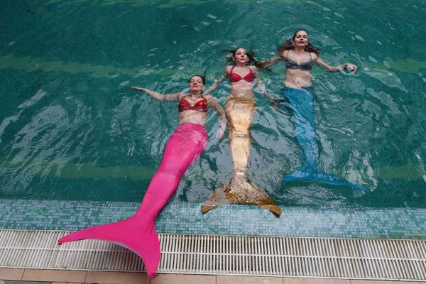 Aquatic Fairytale: A Moscow School Teaches Women How to Become Mermaids - Sputnik International