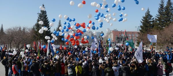 Russia marks third anniversary of Crimea's accession to the Russian Federation. Russia marks third anniversary of Crimea's accession to the Russian Federation. - Sputnik International