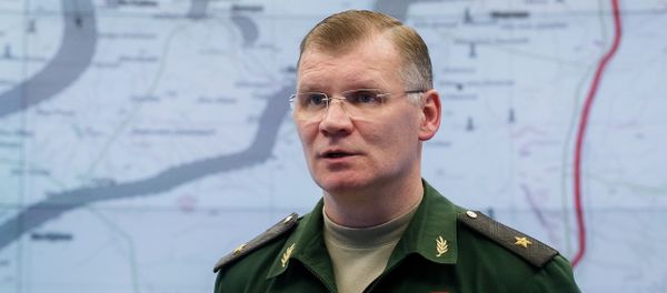 Major General Igor Konashenkov, the Russian defense ministry's official spokesman Major General Igor Konashenkov, the Russian defense ministry's official spokesman - Sputnik International