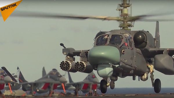 Russian Naval K52-K Attack Helicopter - Sputnik International