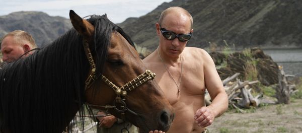 Russian PM Vladimir Putin on vacation in Tyva Republic - Sputnik International