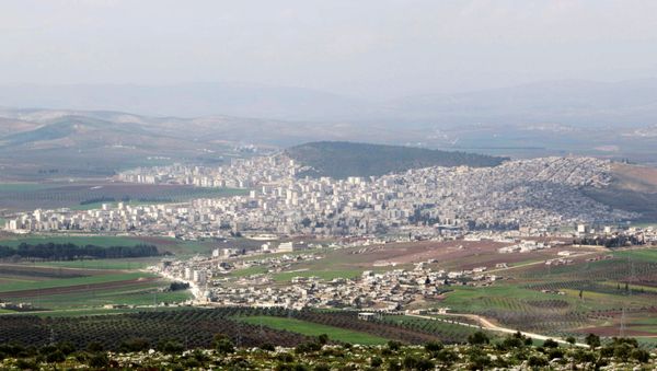 A general view shows the Kurdish-controlled city of Afrin, northern Syria. (File) A general view shows the Kurdish-controlled city of Afrin, northern Syria. (File) - Sputnik International