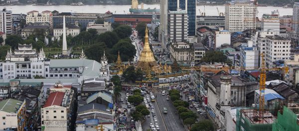 View of downtown Yangon, Myanmar September 23, 2015. - Sputnik International