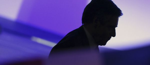 French conservative presidential candidate Francois Fillon arrives at a campaign rally in Caen, north western France, Tuesday, March 16, 2017. - Sputnik International