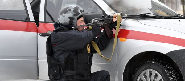 Russian Guard servicemen. File photo - Sputnik International