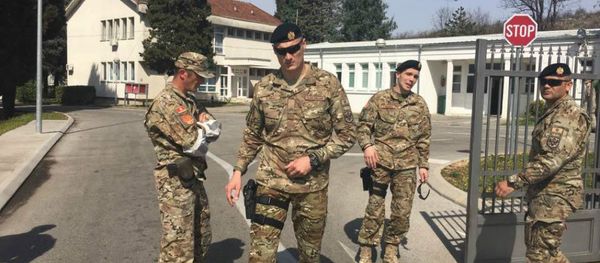 Soldiers prevented Montenegrin citizens from honoring the first victim of NATO aggression in 1999 Soldiers prevented Montenegrin citizens from honoring the first victim of NATO aggression in 1999 - Sputnik International