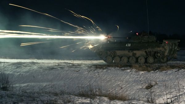 Infantry Fighting Vehicle BMP-2 during the 4th Kantemirovskaya Tank Division exercise in Naro-Fominsk. File photo - Sputnik International