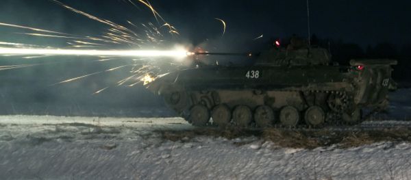 Infantry Fighting Vehicle BMP-2 during the 4th Kantemirovskaya Tank Division exercise in Naro-Fominsk. File photo - Sputnik International