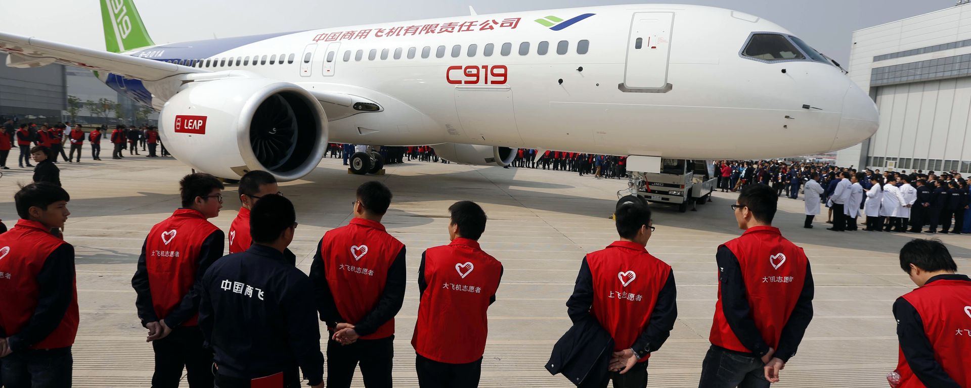 China's first big passenger plane C919 (File) - Sputnik International, 1920, 28.05.2023