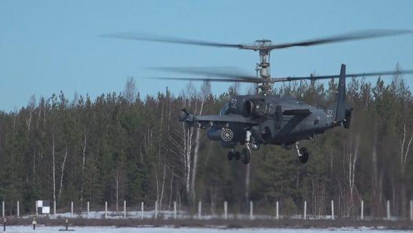 Russian combat choppers are participating in the second stage of the “Aviadarts-2017” contest. - Sputnik International