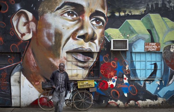 Celebrated in the Streets: Politicians Immortalized by Striking Graffiti Images - Sputnik International